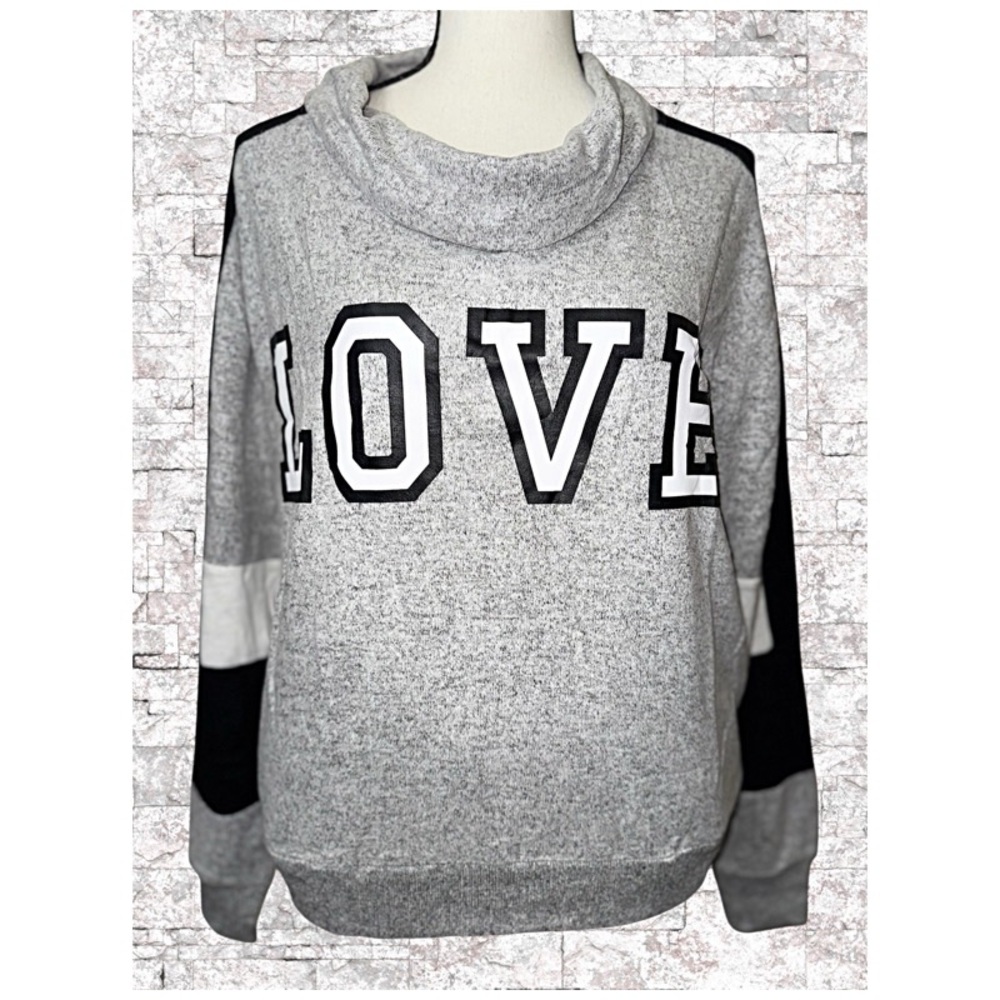 SIGNIFY SWEATSHIRT WITH COWL NECK